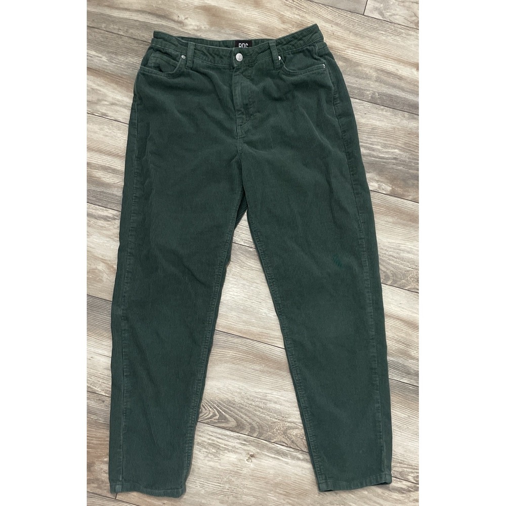 BDG Dark Green Ankle Cropped Pants